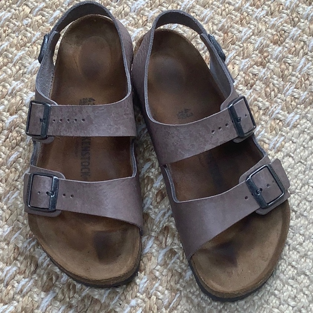 BIRKENSTOCK MENS ARIZONA BACK STRAP SANDALS EU 43